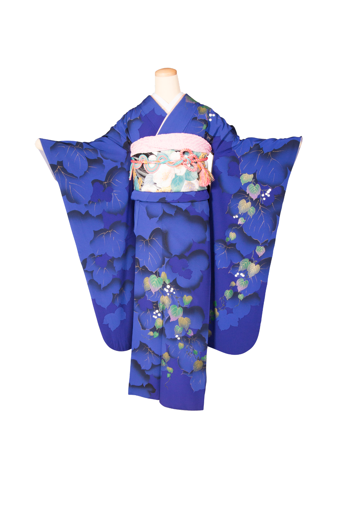青/黒ぶどう葉 中村乃武夫｜卒業式・成人式の衣装・オンラインレンタル 
